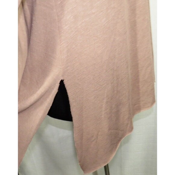 Torrid Tan Lightweight Knit Long Sleeve Sharkbite Turtleneck Tunic Top Plus 2X - Picture 8 of 15